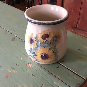 Home & Garden Party Ltd. Sunflower Vase/Utensil Holder